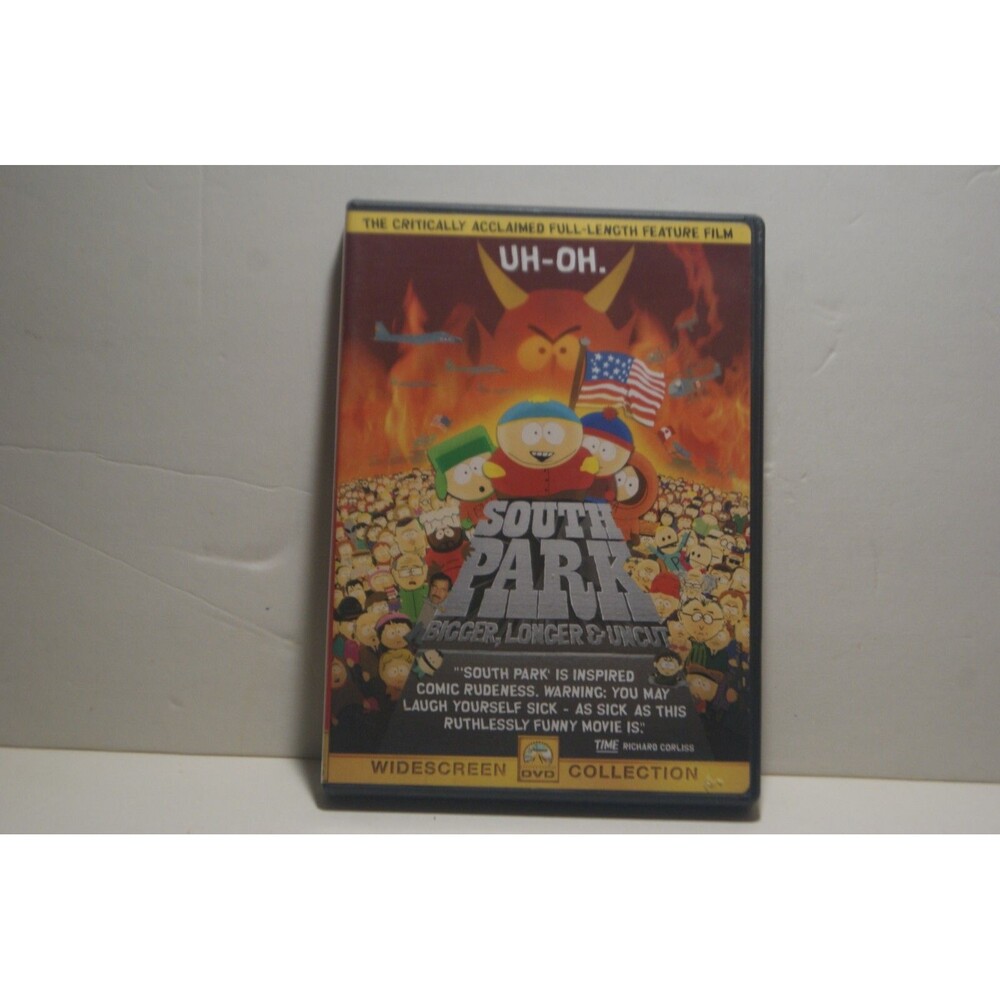 South Park Bigger, Longer&Uncut DVD 1999 Comedy Boys Full Length Movie